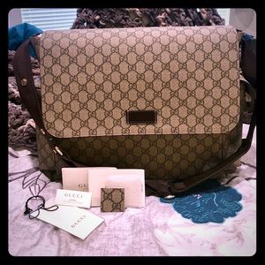 Authentic GG plus diaper bag